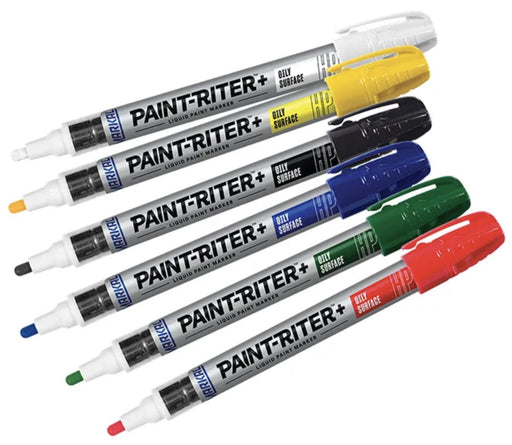 Markal Marker Paint Pen Made in Germany White Yellow Red Black Orange Blue Pink - FISHER DISCOUNT