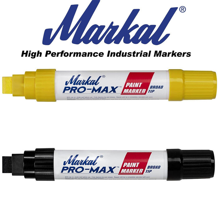 Markal EXTRA LARGE MARKING Permanent Liquid Paint Marker  Tip Made in USA