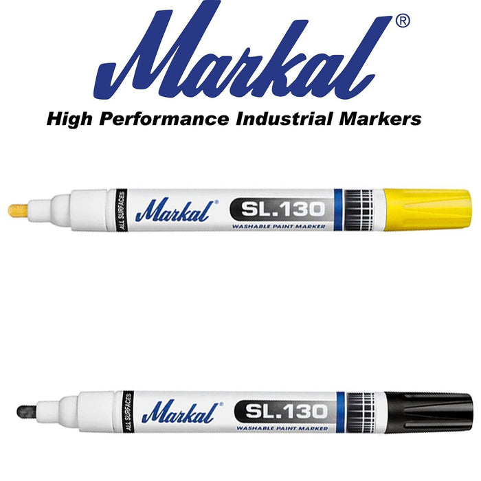 Markal SL.130 Pro-Wash REMOVABLE LIQUID PAINT MARKER Made in USA