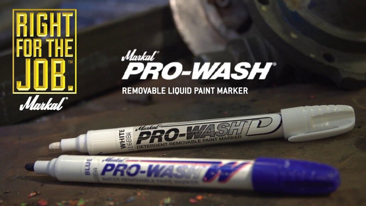 Markal SL.130 Pro-Wash REMOVABLE LIQUID PAINT MARKER Made in USA