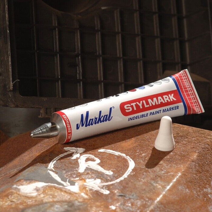 Markal Stylmark Paint Marker Made in USA White Yellow Black - FISHER DISCOUNT