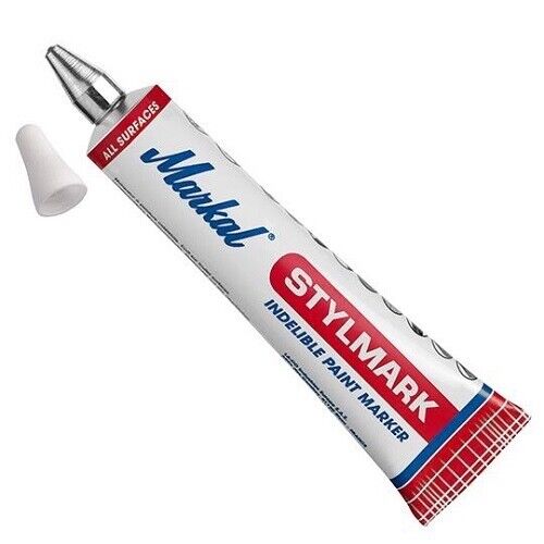 Markal Stylmark Paint Marker Made in USA White Yellow Black - FISHER DISCOUNT