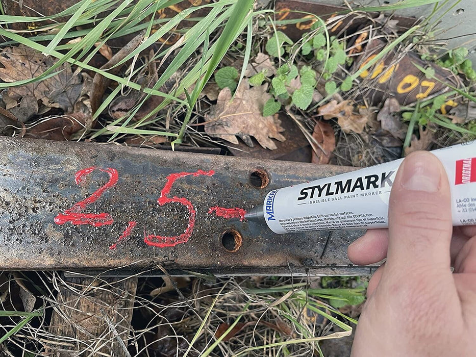 Markal Stylmark Paint Marker Made in USA White Yellow Black - FISHER DISCOUNT