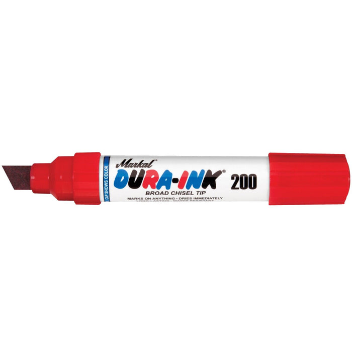 Markal Dura-Ink® DURA INK #200 MARKER BROAD CHISEL TIP RE­ Made in USA