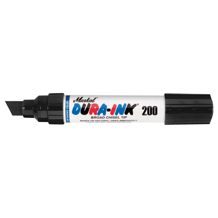Markal Dura-Ink® DURA INK #200 MARKER BROAD CHISEL TIP RE­ Made in USA