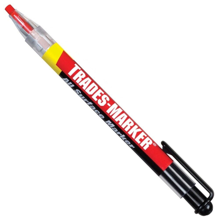 Markal Trades Marker Mechanical Grease Pencil 5 REFILLS Made in USA