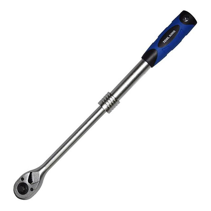 Tool King Ratchet Handle Socket Wrench Extendable 300-440mm Suit 1/2" 3/8" Drive