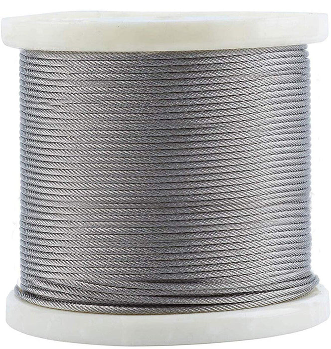 100M Stainless Steel Wire G316 Wire Balustrade Cable Rope 3.2mm 7x7 Decking