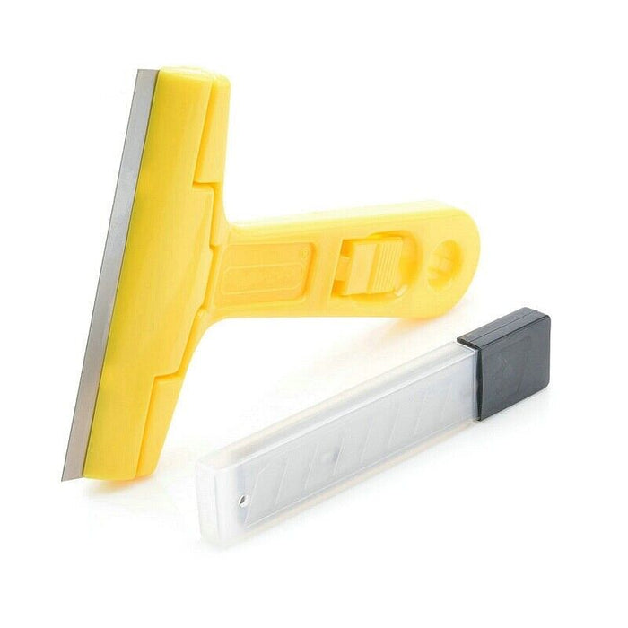 Glass Scraper 22PCS Razor Blade Window Surface Gasket Paint Remover Cleaner Tool