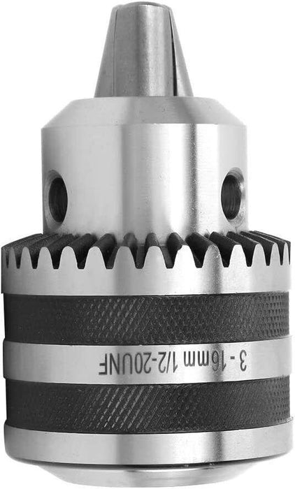 Force pro Drill Chuck Keyed 1-16mm Drilling Milling Lathe JT6/JT3 1.0 - 16 mm