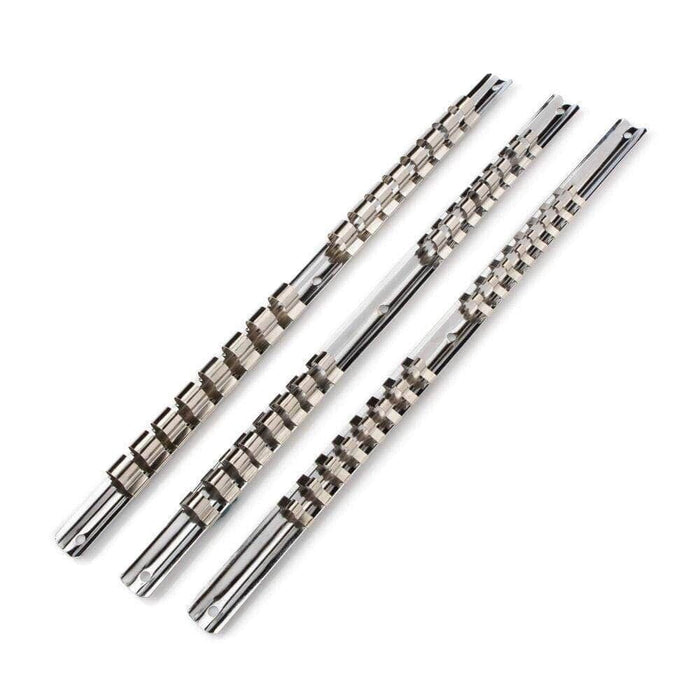 3PC Holder Socket Clip Garage Industrial Stainless Steel Wall-mounted 45 Clips