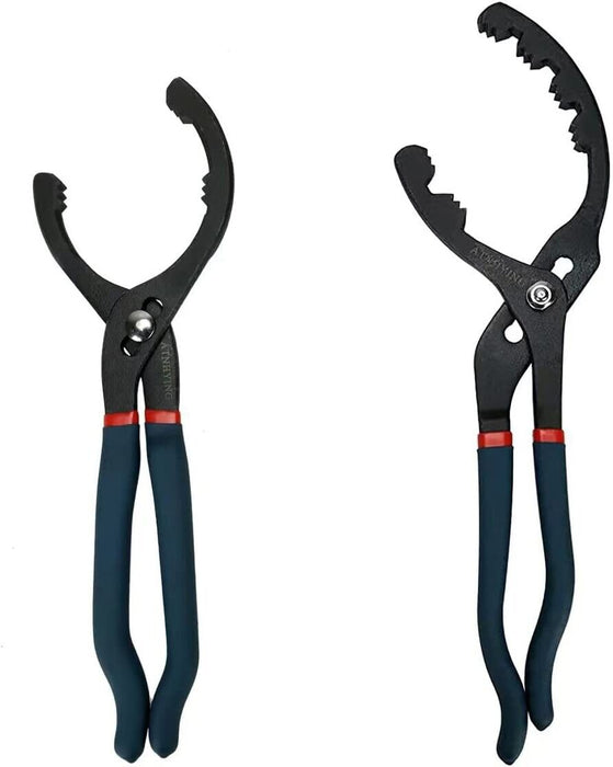 Force Pro Oil filter wrench PVC Pipe plier slip joint 40-130mm jaw long handle