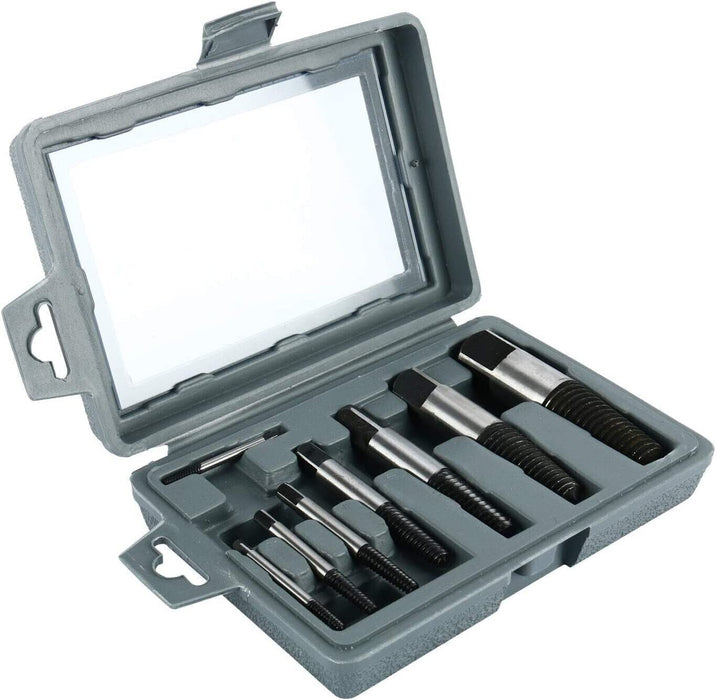 FORCE PRO 8PC Jumbo Bolts Extractor Easy Out Drill Broken Screws Studs Remover
