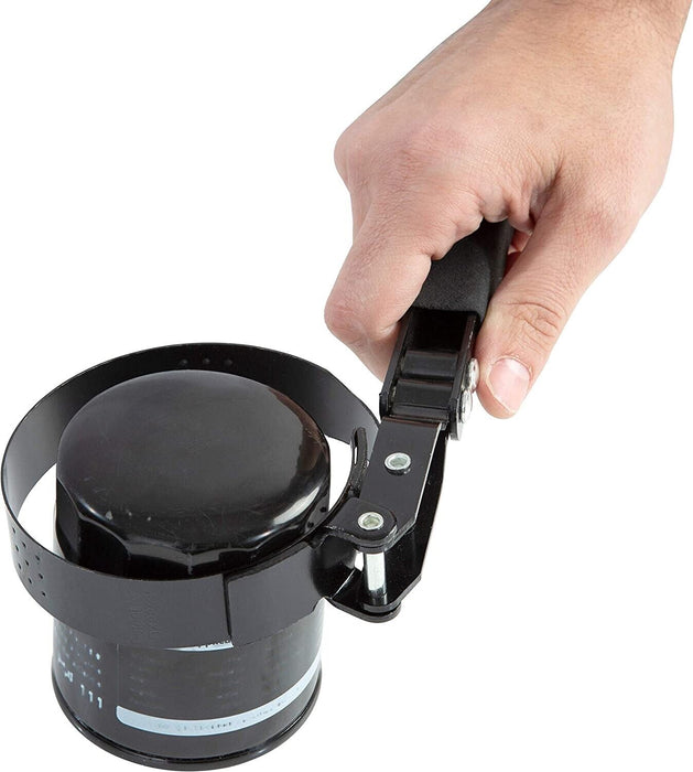 Force pro Swivel Grip Wide Steel Band Oil Filter Wrench：60-73/85-95/95-110mm