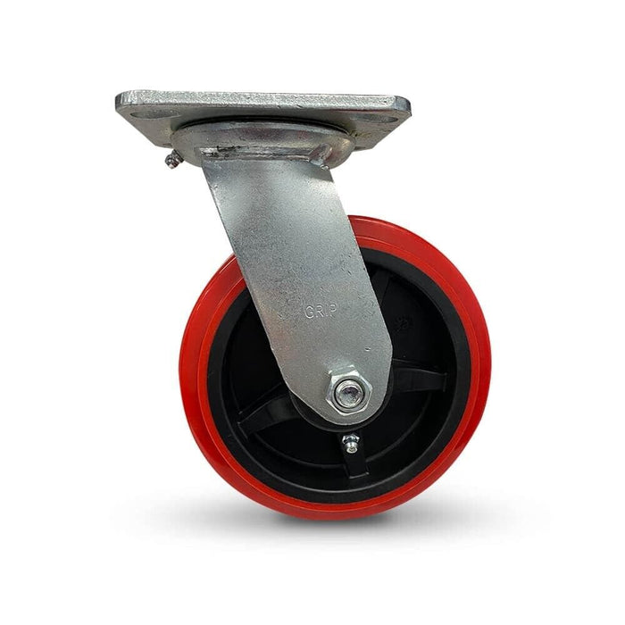 Force pro  150mm 400kg Heavy Duty Poly Cast Iron Swivel Castor Roller Bearing