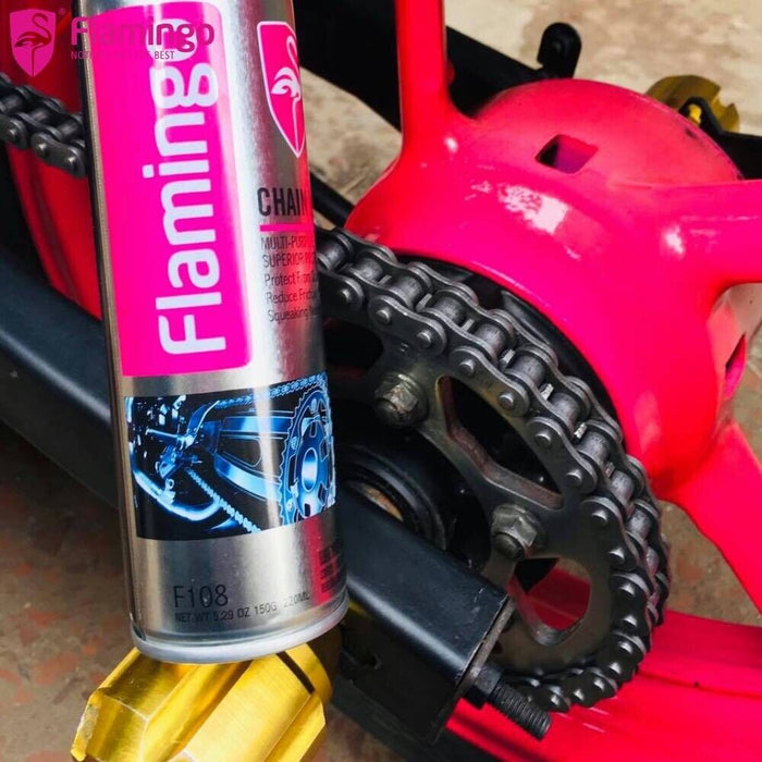Flamingo Chain Lube 220ml Bottle Chain Lubricant MTB Road Bike Lubricant