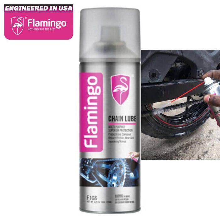 Flamingo Chain Lube 220ml Bottle Chain Lubricant MTB Road Bike Lubricant