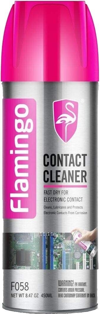 FLAMINGO Electrical Contact Cleaner Spray 450ml Aerosol Made in USA - FISHER DISCOUNT