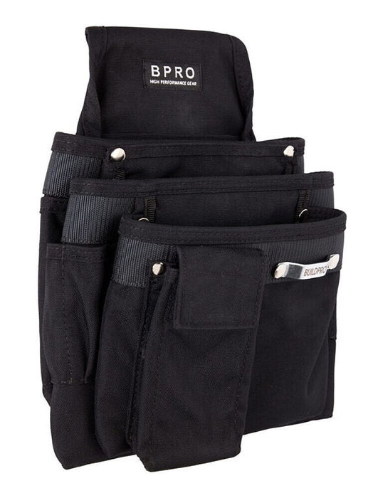 BuildPro LCNP7XL Argyle Tool Pouch 13 Pockets Nylon Water Resistant AU BRAND