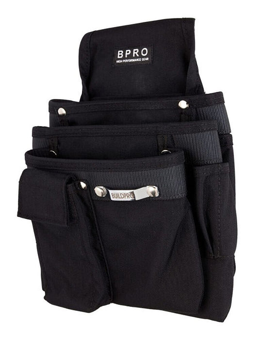 BuildPro LCNP7XL Argyle Tool Pouch 13 Pockets Nylon Water Resistant AU BRAND