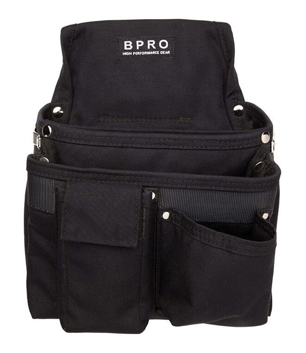 BuildPro Randwick Tool Pouch 5 Pockets Nylon Water Resistant