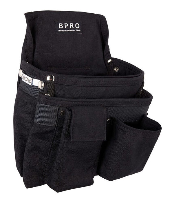 BuildPro Randwick Tool Pouch 5 Pockets Nylon Water Resistant
