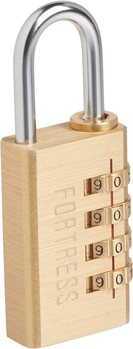 Brass Code Lock 4 Combination Luggage Suitcase Lock Security Pad Locks 30mm