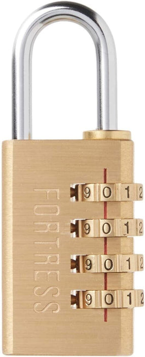 Brass Code Lock 4 Combination Luggage Suitcase Lock Security Pad Locks 30mm