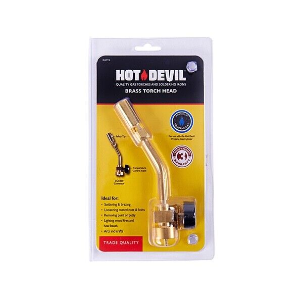 Hot Devil Brass Torch Head Lighting wood RHPTK Soldering & brazing
