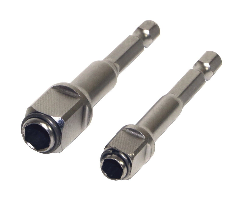 Maxigear Versa-Drive 2 in 1 Adapter (1/4" Hex - 3/8" & 5/16" Hex - 1/2")