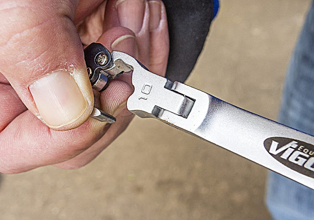 MAXIGEAR Mertic/SAE BRAKE LINE PIPE SPANNER WRENCH SET FLEXIBLE 8-32mm 5/16-3/4