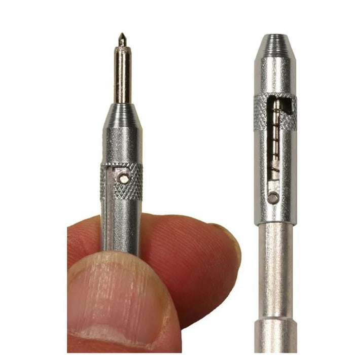 ULLMAN Pocket Scriber 1830 - Tungsten Carbide, Al Knurled, Magnetic End Made USA