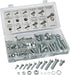 240PCE Hex Head Nut and Bolt SAE IMPERIAL Kit Tools Washer Assortment Box AU - FISHER DISCOUNT