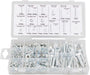 240PCE Hex Head Nut and Bolt SAE IMPERIAL Kit Tools Washer Assortment Box AU - FISHER DISCOUNT