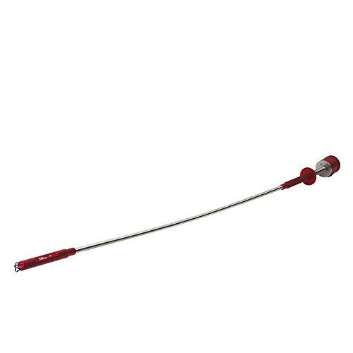 ULLMAN LED Flexible Spring Claw Pick-Up Tool 16LT - Plated Steel, Bright