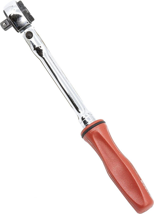 Genius Tools 1/4" dr Long Handle Rotor Head Ratchet w/Ergo Grip Made in Taiwan