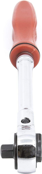 Genius Tools 1/4" dr Long Handle Rotor Head Ratchet w/Ergo Grip Made in Taiwan