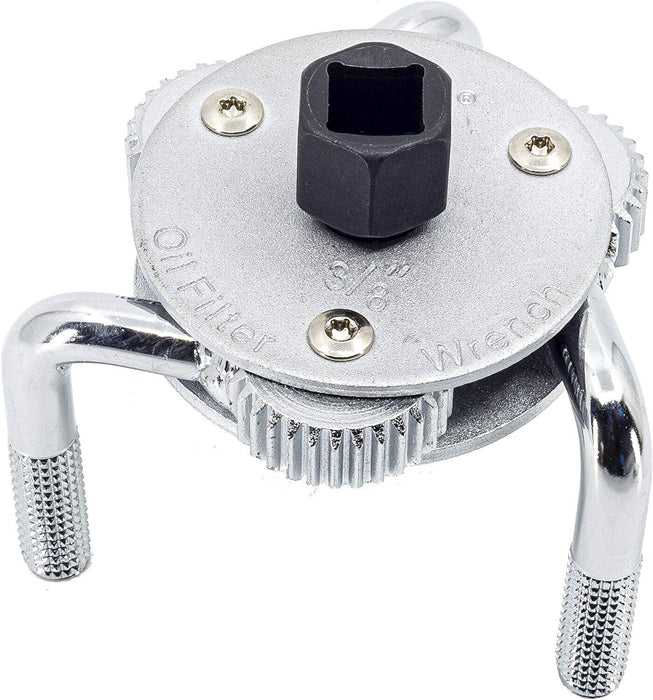 Genius Tools Three-Legged Oil Filter Wrench Made in Taiwan 75mm ~ 125mm
