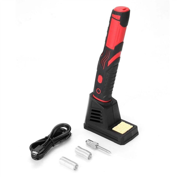 HOT DEVIL 8W 4V Max Cordless Soldering Iron Rechargeable 1800mAh Lithium Battery
