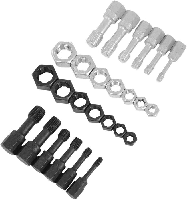 Lang Tools 2581 26-Piece Thread Restorer Tap and Die Set, black MADE IN USA
