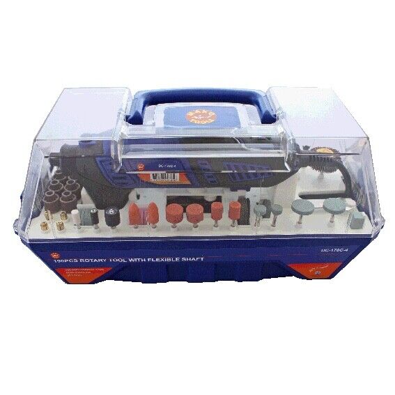 Heavy Duty 170W Rotary Tool Set Grinder Sander Polisher Flex Shaft Multi Access