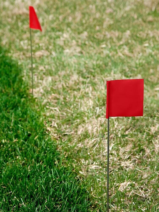 FORCE PRO 10PC Stake Irrigation High-Vis RED Marker  AU STOCK Marker Flag AU - FISHER DISCOUNT