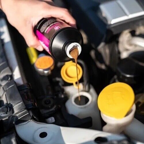 FLAMINGO - RADIATOR STOP LEAK 354ml Coolant Flush Cooling System Cleaner