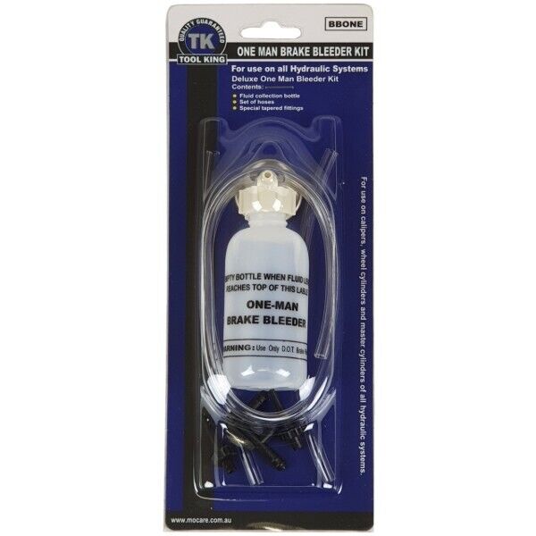 One Man Brake Bleeder kit Mgnetic hydraulic cluth cluid bleeding cylinger pad