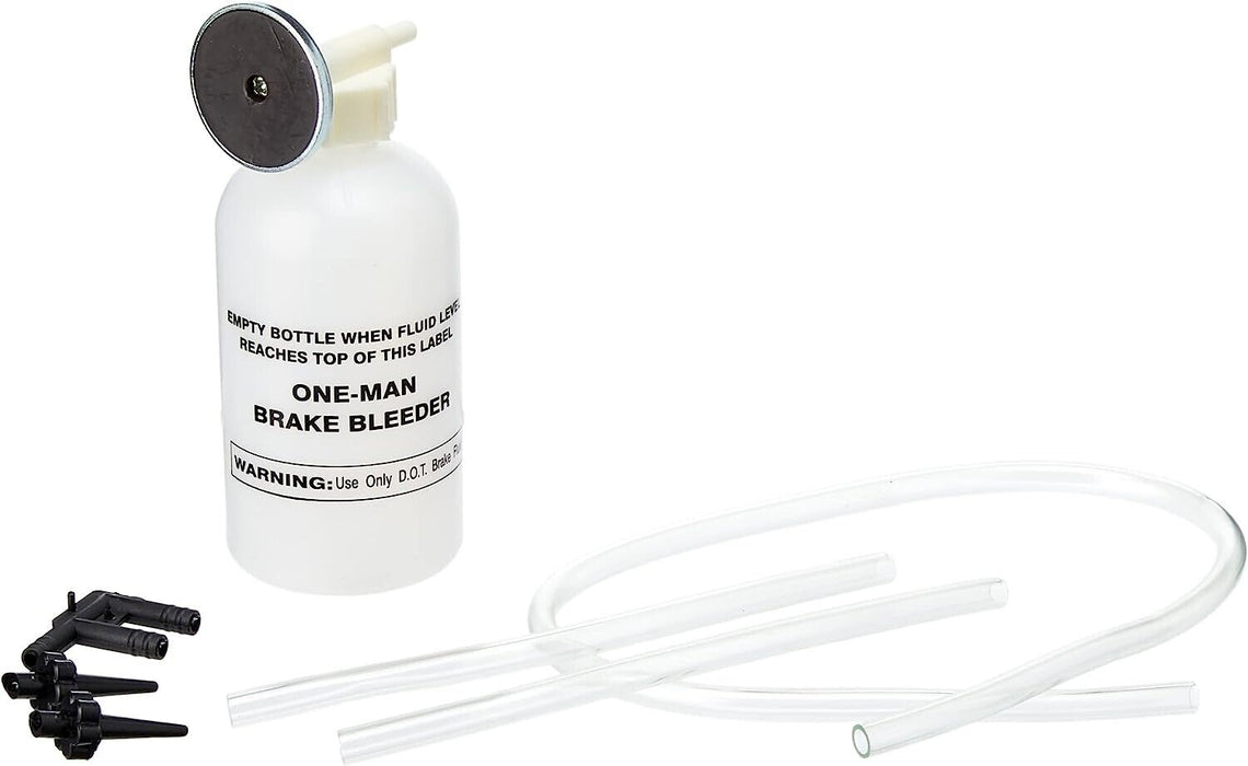 One Man Brake Bleeder kit Mgnetic hydraulic cluth cluid bleeding cylinger pad