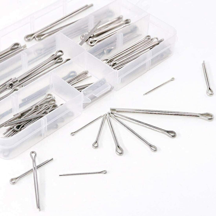 1000pc Cotter Pin Assortment Grab Split Fixings Securing Lock Pins Spring Kit AU