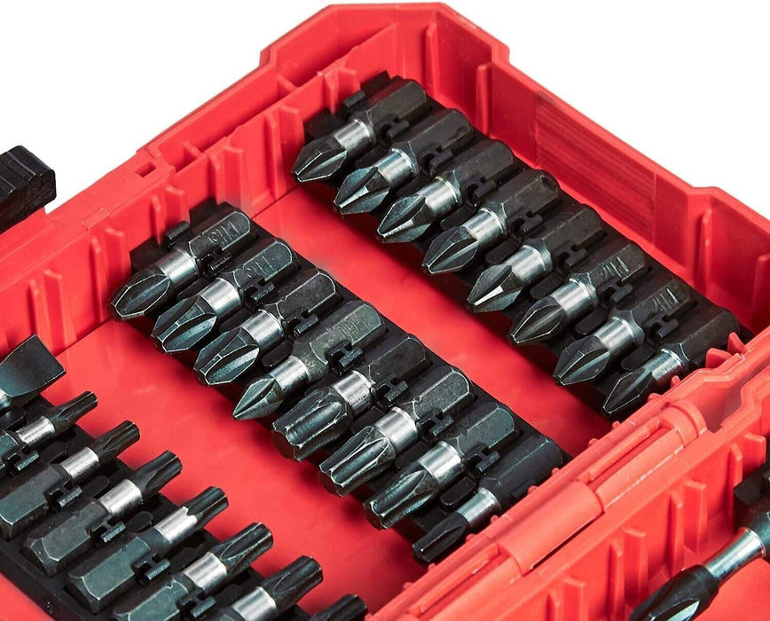 Force pro 42 Piece Screw Driving Set In Hard Case Phillips Slotted Square Torx