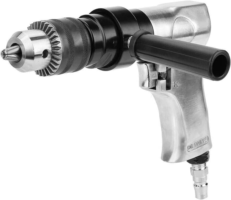 1/2inch 700rpm High-speed Pneumatic Drill Reversible Rotation Air Drill Tool