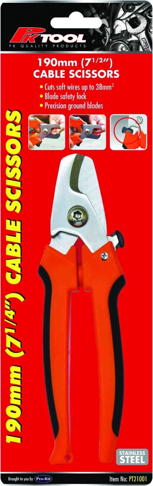 Force pro8" Electrician Scissors Electrical Cable Metal PVC Cutter Pruning Shear - FISHER DISCOUNT