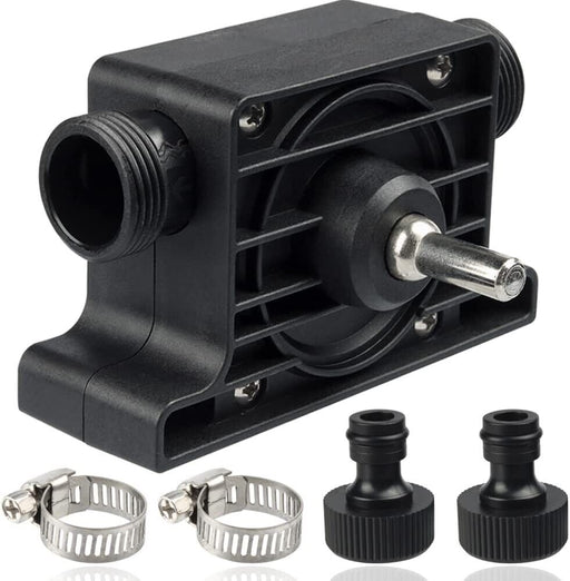 Hand Electric Drill Pump Drive Self Priming Pump Water Oil Fluid Transfer Small - FISHER DISCOUNT